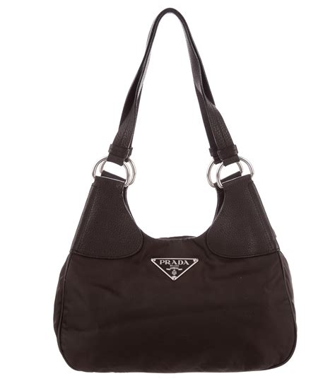 prada hang tag silver black|antique prada handbags.